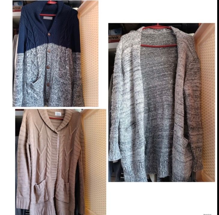 Knitted Cardigan Unisex (Category: Coats, Jackets and Outerwear) located in Valenzuela. Submitted by clickandshoppreloved (Listing ID 1466038681, Image 1). Description: Knitted Cardigan Unisex 500 each Original From HK DM US.
