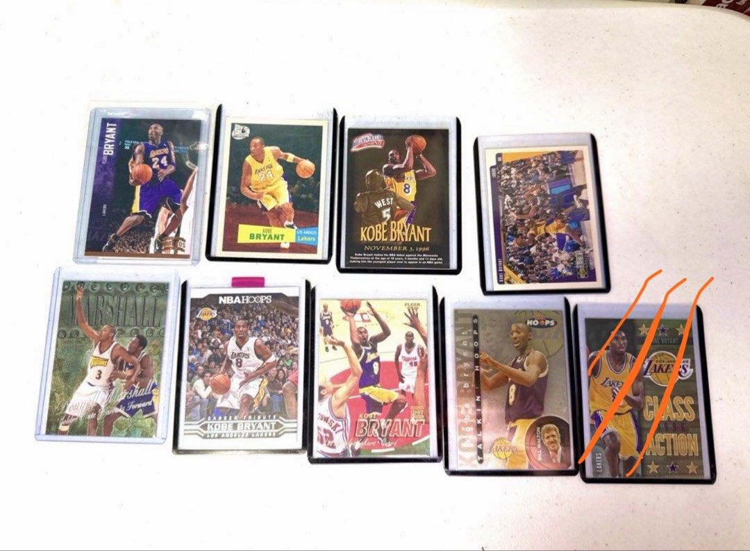 Kobe Bryant Cards 8 24 - 01 (Category: Raw Singles) located in Manila. Submitted by anewteknika (Listing ID 1451375024, Image 1). Description: Kobe cards 850 each Lalamove/local courier Gcash.