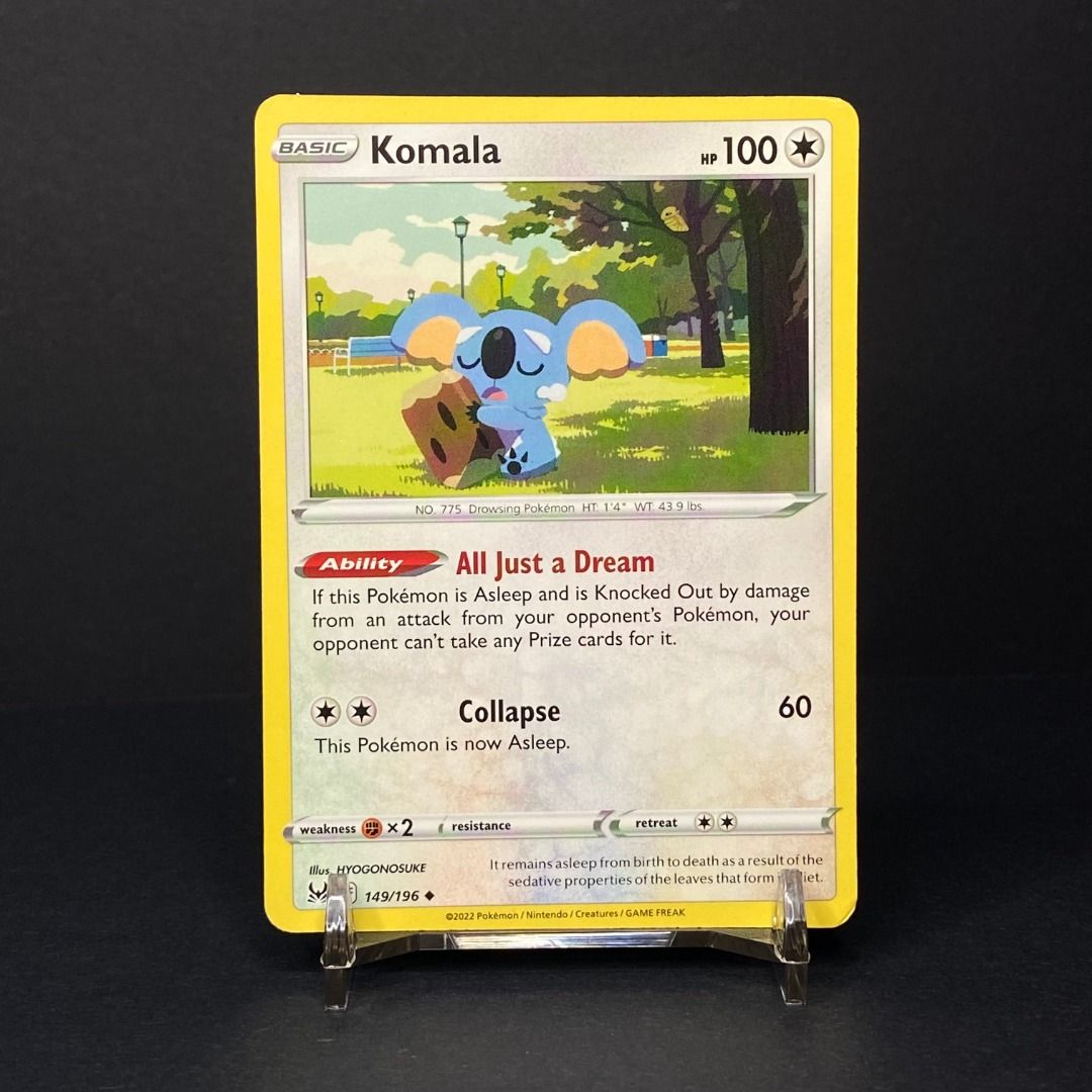 Komala 149/196 Uncommon (Category: Raw Singles) located in Pasig City. Submitted by precycled_ (Listing ID 1466043424, Image 1). Description: Condition : NM-LP . . . ‼️BUY AT YOUR OWN RISK ❗Payment First Basis 📌Be 100% SURE before submitting the form 📌1 DAY Reservation ONLY! ❌No Pick-up / No Meet up ❌No RETURN / EXCHANGE ❌No RUSH ❌No CANCELLATIONS ❌Don't BUY our products if you are flaw conscious ⚠️Seller is NOT liable for any damage or loss du
