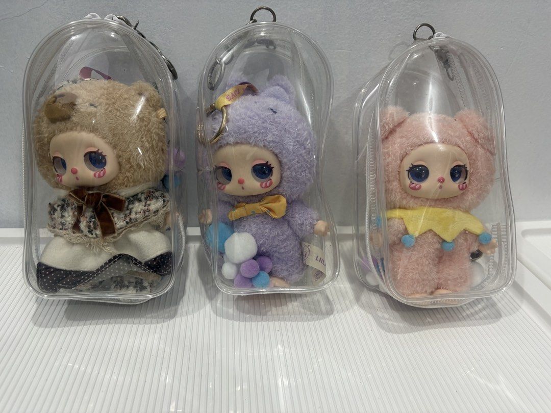 Labubu, Lila, Nommi (Category: Luxury Bags & Wallets) located in Tuba. Submitted by thebag-oh (Listing ID 1466073747, Image 2). Description: 500 each Still in excellent condition may case pa sila..
