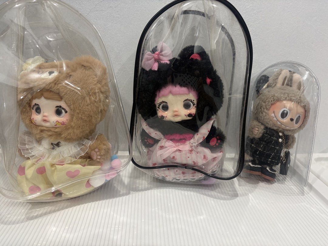 Labubu, Lila, Nommi (Category: Luxury Bags & Wallets) located in Tuba. Submitted by thebag-oh (Listing ID 1466073747, Image 1). Description: 500 each Still in excellent condition may case pa sila..
