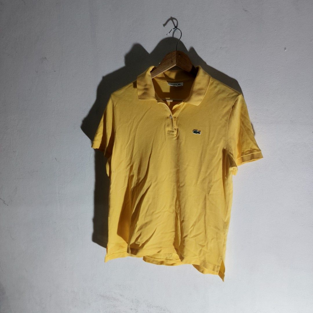 Lacoste Classic Fit Polo Shirt (Category: Tshirts & Polo Shirts ) located in Antipolo. Submitted by soon2byours_ (Listing ID 1466091552, Image 1). Description: Dimensions (laid flat): ‎Pit to Pit: 20" ‎Length: 24¾" / 25¼" ‎[Size 42 on tag] ‎ ‎Flaws: 1 pinhole, minor stains, & minimal runs ‎Color Rate: 10/10 ‎Condition: ALMOST EXCELLENT ‎ ‎COLOR MAY VARY DUE TO LIGHTING!.