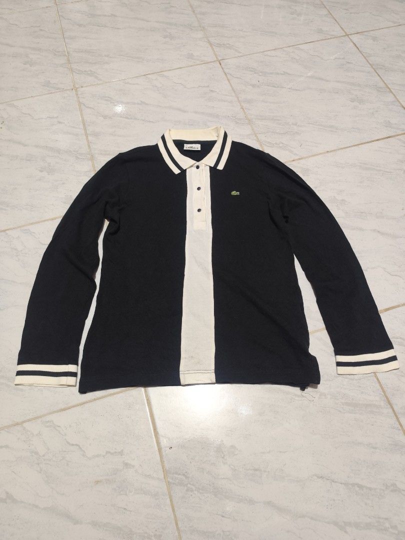 Lacoste Japan Size 42 (Category: Longsleeves) located in Manila. Submitted by buyybustt (Listing ID 1466090382, Image 1). Description: Lacoste Made in Japan 22x15x25 10/10 Color Rate (Need Wash).