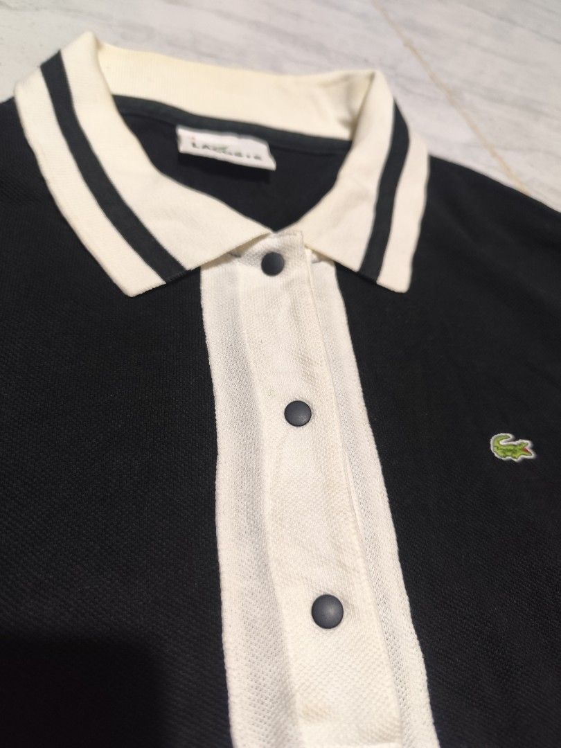 Lacoste Japan Size 42 (Category: Longsleeves) located in Manila. Submitted by buyybustt (Listing ID 1466090382, Image 3). Description: Lacoste Made in Japan 22x15x25 10/10 Color Rate (Need Wash).