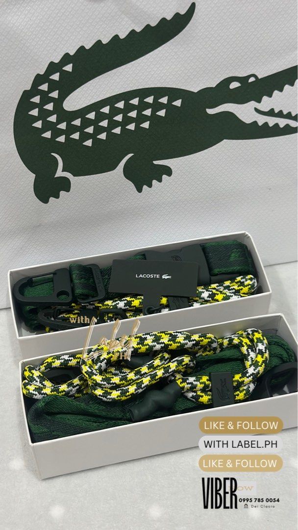 Lacoste Lanyard (Category: Accessory Holder, Box & Organizers) located in Manila. Submitted by deiclacio_ (Listing ID 1466129964, Image 1). Description: .