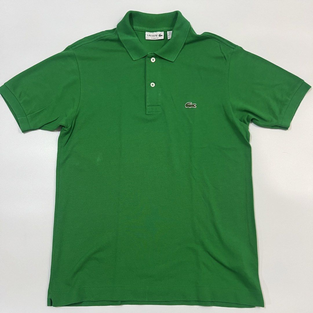 Lacoste Polo Shirt (Category: Tshirts & Polo Shirts ) located in Cebu City. Submitted by ubecthrift (Listing ID 1466056704, Image 2). Description: 19x26 No Flaws.