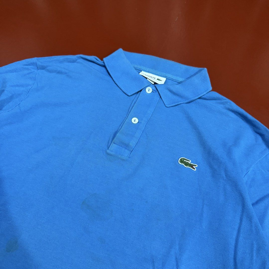 LACOSTE POLO SHIRT (Category: Tshirts & Polo Shirts ) located in Pasig City. Submitted by buzzthrifty (Listing ID 1466099374, Image 2). Description: SIZE M-L 20x26 EXCELLENT CONDITION WASH LANG TO SOLID COLOR PA .