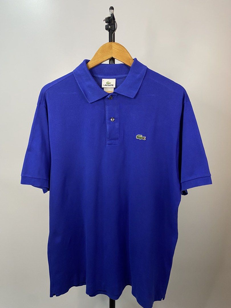 Lacoste Polo Shirt (Category: Luxury Apparel) located in Bacolod City. Submitted by hayymeeh.finds (Listing ID 1466143155, Image 1). Description: (Authentic) Lacoste Polo Shirt - Blue Size: Large Measurements: Width: 21" | Length: 28" Condition: Good as new, no issues, 9.5/10 color rate Price: ₱1,380 free shipping 📍 Location: Bacolod City 🚚 Shipping: (J&T / Meet-up if available) 💳 Payment: (GCash / Cash / Bank Transfer) ⚠️ DISCLAIMERS: • Actua