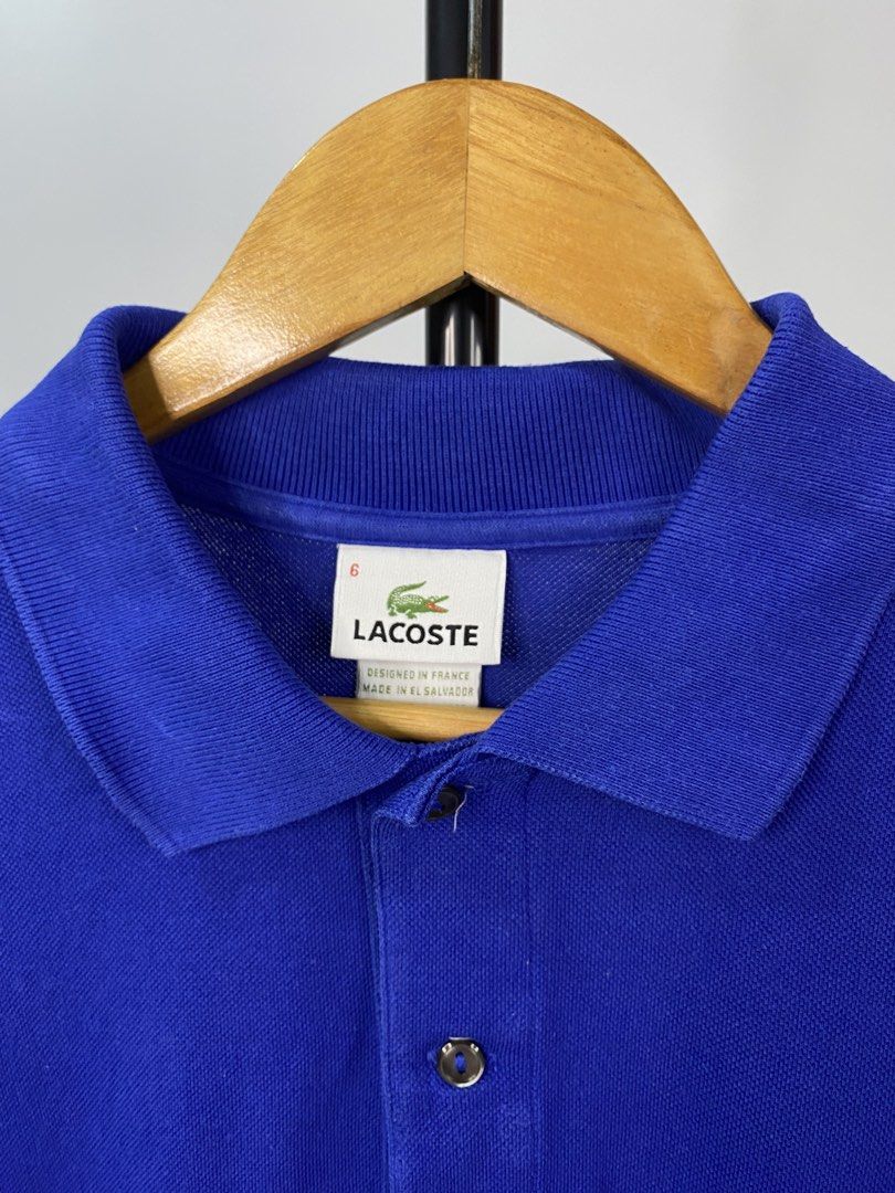 Lacoste Polo Shirt (Category: Luxury Apparel) located in Bacolod City. Submitted by hayymeeh.finds (Listing ID 1466143155, Image 3). Description: (Authentic) Lacoste Polo Shirt - Blue Size: Large Measurements: Width: 21" | Length: 28" Condition: Good as new, no issues, 9.5/10 color rate Price: ₱1,380 free shipping 📍 Location: Bacolod City 🚚 Shipping: (J&T / Meet-up if available) 💳 Payment: (GCash / Cash / Bank Transfer) ⚠️ DISCLAIMERS: • Actua