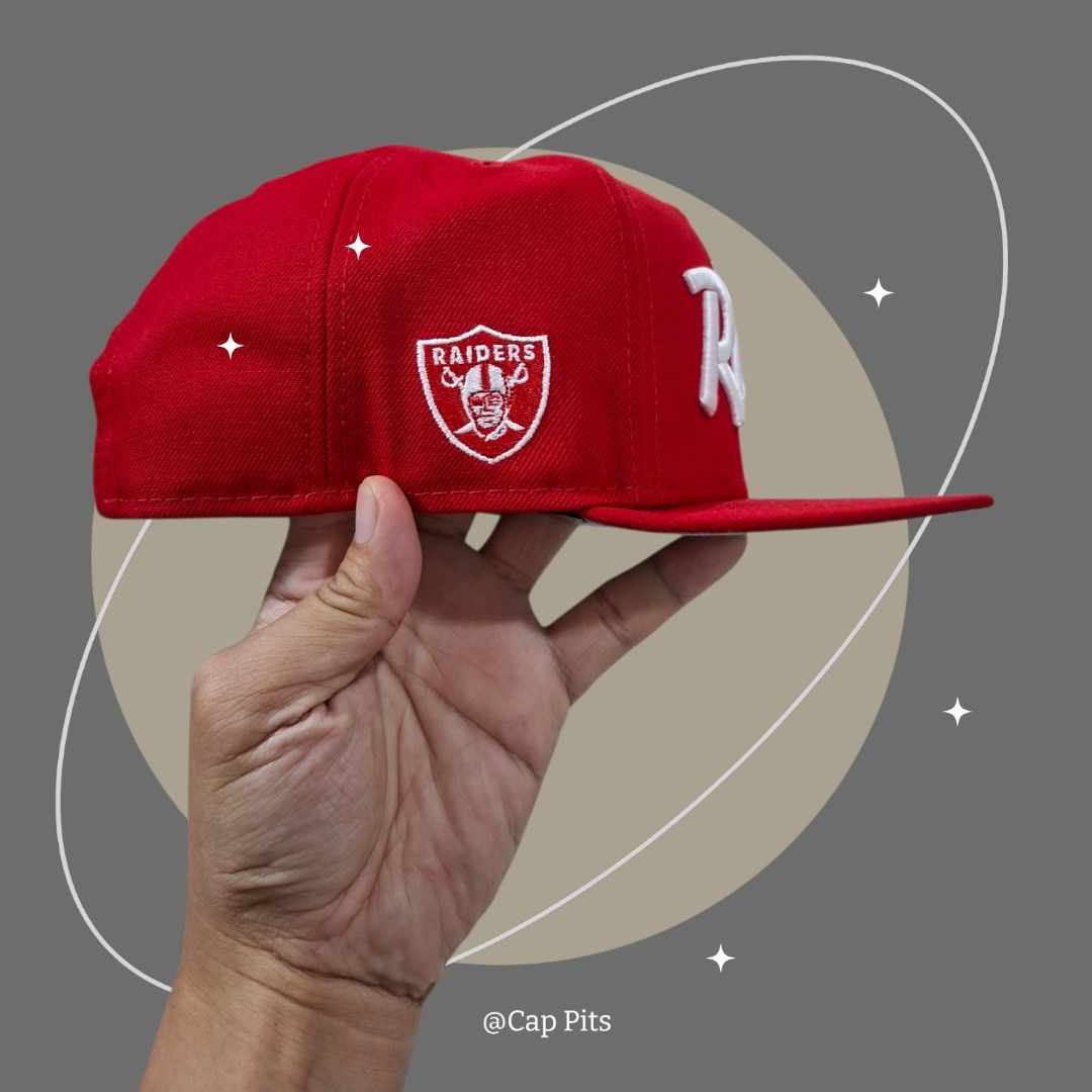 Las Vegas Raiders (Category: Caps & Hats) located in Cainta. Submitted by cap_pits (Listing ID 1466035887, Image 2). Description: S-line 100% Polyester Legit & authentic 100%.