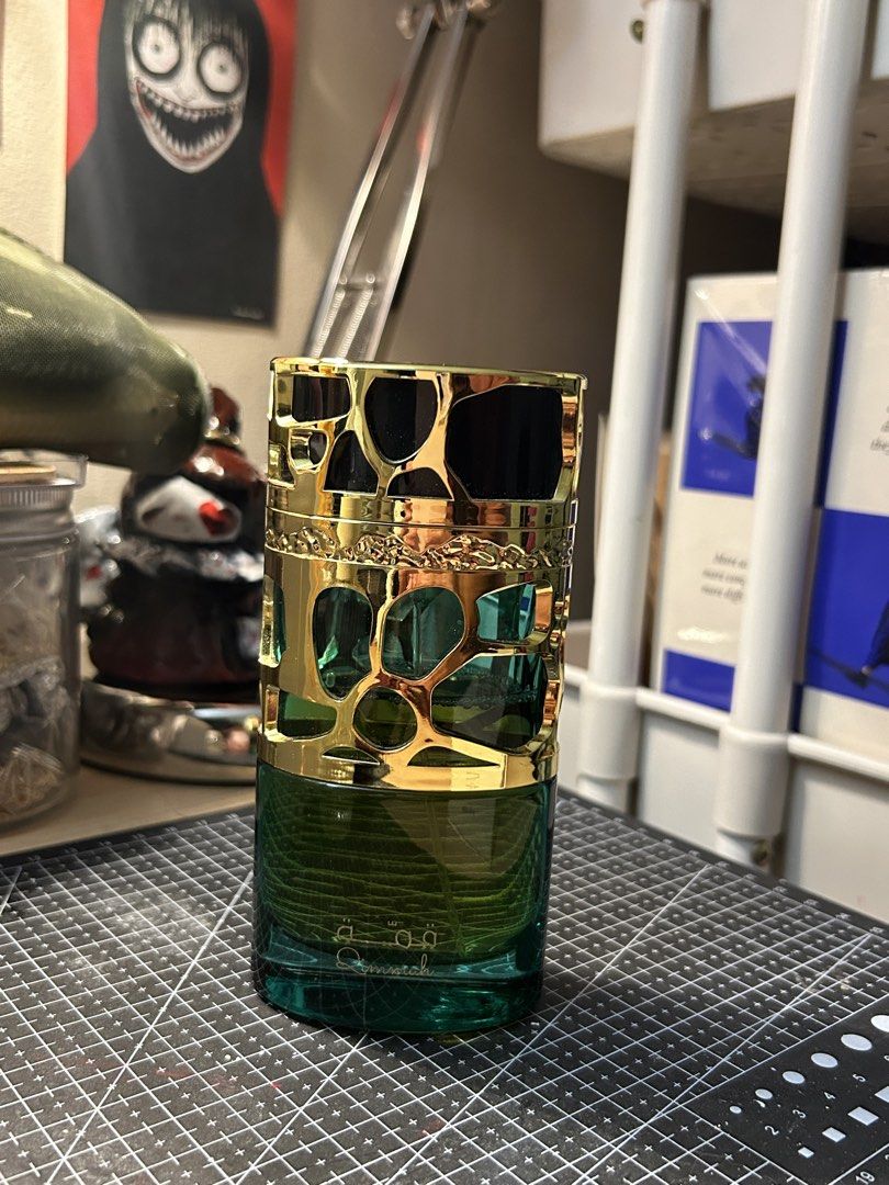 Lattafa Qimmah Eau de Parfum (Category: Fragrance & Deodorants) located in Makati City. Submitted by jilis_capsule (Listing ID 1466140143, Image 1). Description: Original Lattafa Qimmah Eau de Parfum, made in UAE They say this is a copy of Carolina Herrera Good Girl. No box. I’ve thrown it out. Rfs: nakakahilo na rin .
