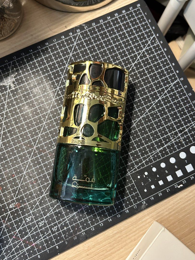 Lattafa Qimmah Eau de Parfum (Category: Fragrance & Deodorants) located in Makati City. Submitted by jilis_capsule (Listing ID 1466140143, Image 2). Description: Original Lattafa Qimmah Eau de Parfum, made in UAE They say this is a copy of Carolina Herrera Good Girl. No box. I’ve thrown it out. Rfs: nakakahilo na rin .