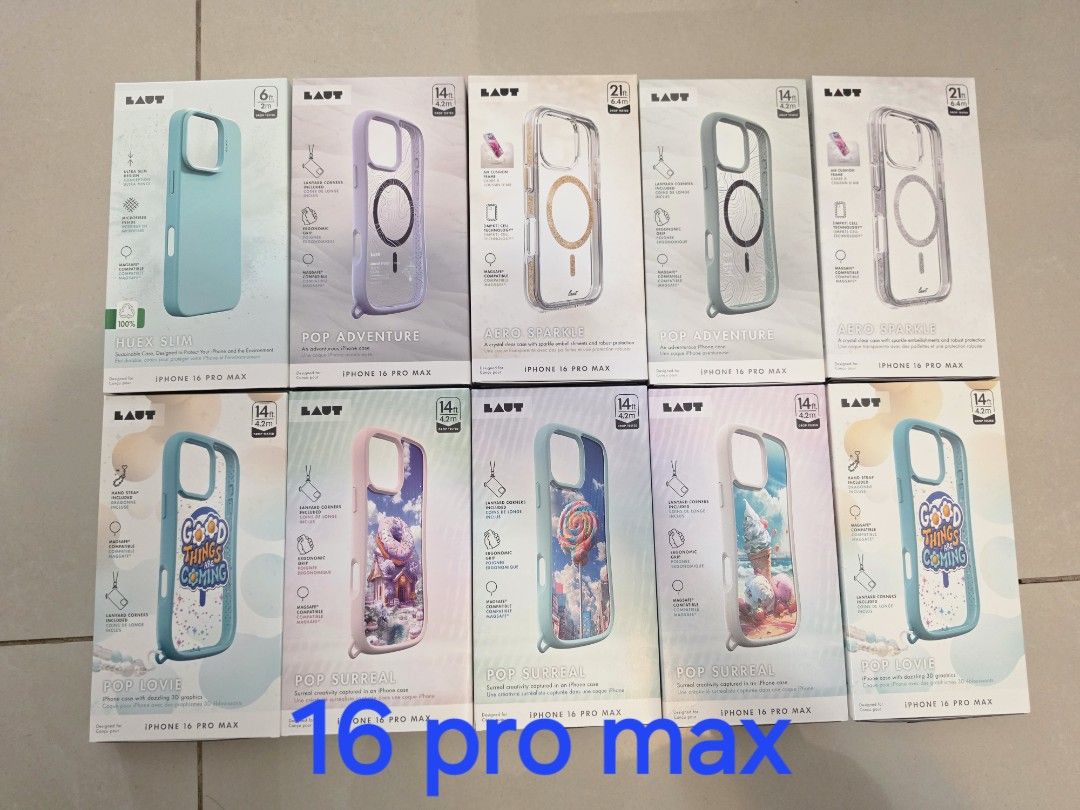 Laut case for iphone 16 pro max (Category: Cases & Sleeves) located in Las Pinas. Submitted by jhered (Listing ID 1465991541, Image 1). Description: Sale Brandnew Original With magsafe Sale for 900 Las pinas area.