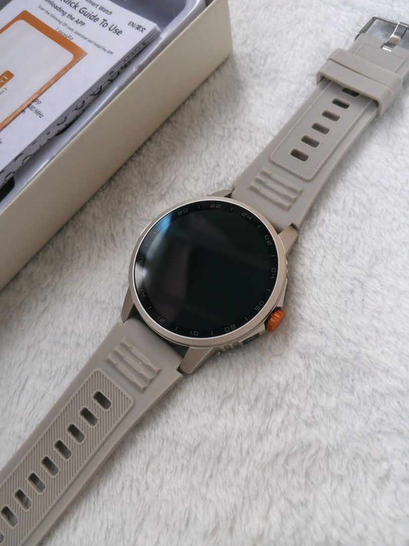 Laxasfit GT-12 SmartWATCH With Flashlight (Category: Men's Watches) located in Abucay. Submitted by abpshop (Listing ID 1465982020, Image 3). Description: Original Laxasfit smartwatch with flashlight complete with box . Raise To Wake . Music . Flashlight . Always On Display . Running . Voice Assistant . Wireless Call . Notification Txt/Social Media . Custom Watch Faces MOP: Gcash + SF Location: Bataan Courier: J&T Express.