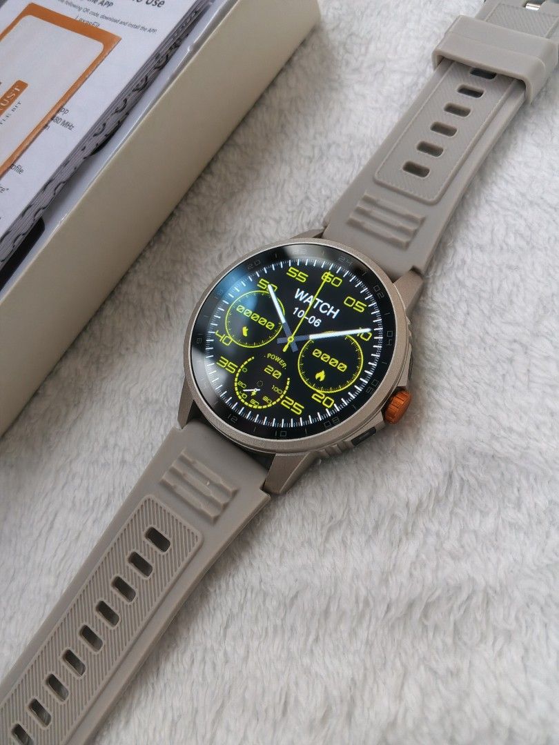 Laxasfit GT-12 SmartWATCH With Flashlight (Category: Men's Watches) located in Abucay. Submitted by abpshop (Listing ID 1465982020, Image 1). Description: Original Laxasfit smartwatch with flashlight complete with box . Raise To Wake . Music . Flashlight . Always On Display . Running . Voice Assistant . Wireless Call . Notification Txt/Social Media . Custom Watch Faces MOP: Gcash + SF Location: Bataan Courier: J&T Express.