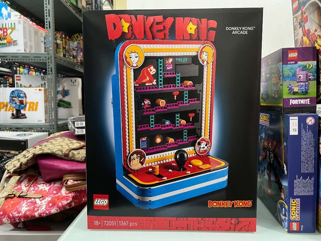 Lego 72051 Donkey Kong Arcade (Category: Lego & Building Sets) located in Manila. Submitted by agsbeagle888 (Listing ID 1466051380, Image 1). Description: We sell various collections of Lego original sets, Technic, Icons, Arts,Star Wars, Harry Potter,Disney, Speed Champions,Architecture,Marvel / DC ,Monkie Kids, Super Mario, Dreamzz, Creator,Ninjago, Sonic The Hedgehog, Minifigures, Lego Keychains Feel free to inquire models that you are interest