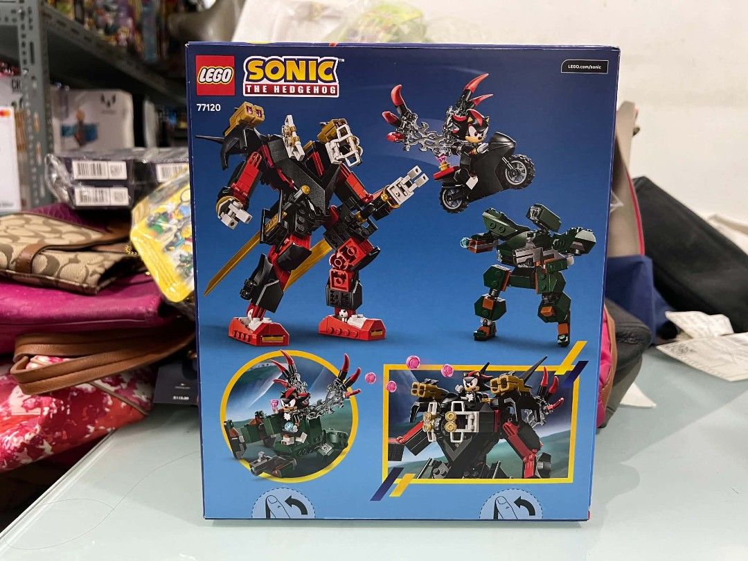 Lego 77120 Sonic Shadows Mech vs Gun Trooper (Category: Lego & Building Sets) located in Manila. Submitted by agsbeagle888 (Listing ID 1466049331, Image 2). Description: We sell various collections of Lego original sets, Technic, Icons, Arts,Star Wars, Harry Potter,Disney, Speed Champions,Architecture,Marvel / DC ,Monkie Kids, Super Mario, Dreamzz, Creator,Ninjago, Sonic The Hedgehog, Minifigures, Lego Keychains Feel free to inquire models that y