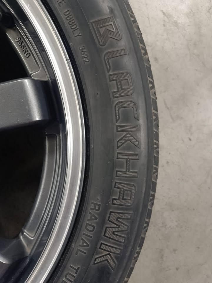 Lenso Gram lights 20"s (Category: Mags and Tires) located in Caloocan City. Submitted by giehnius (Listing ID 1466096302, Image 3). Description: 20" Lenso Gram Lights Mags w/ tires used but not abused Item is in Calamba but can also be viewed in Laspinas upon schedule.