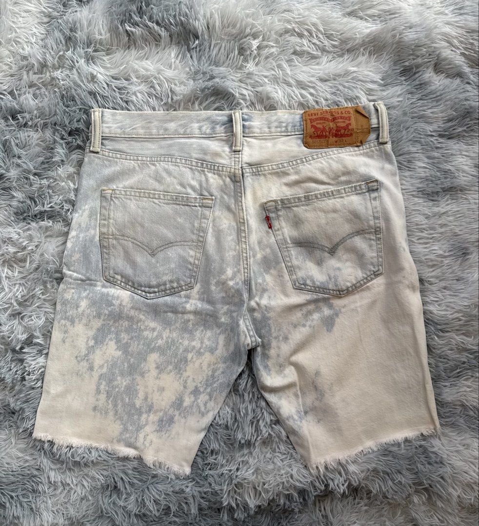 Levis 501 CT Buttonfly Shorts (Category: Jeans) located in Taguig. Submitted by mrwickjohn67 (Listing ID 1466081768, Image 3). Description: Excellent Issue: none Size: (in inches) Waistline: 32-34, Length: 19, Crotch: 14.5, Hem: 10.