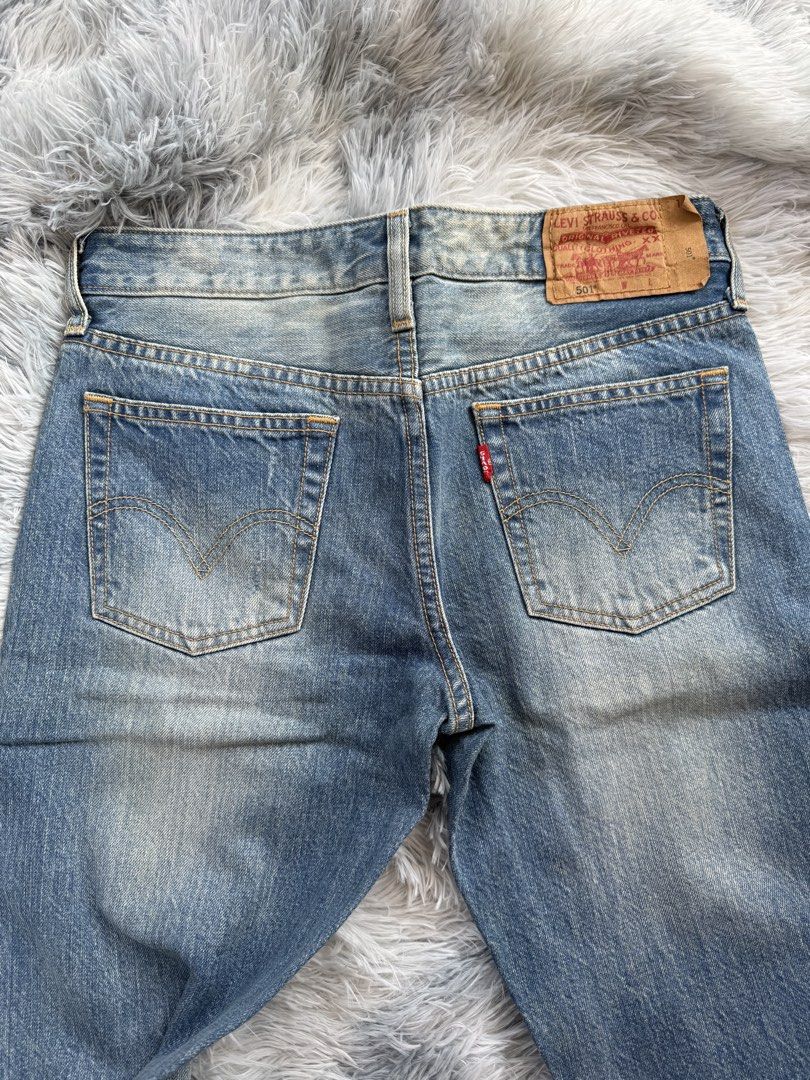 Levis Buttonfly pants for her (Category: Jeans) located in Taguig. Submitted by mrwickjohn67 (Listing ID 1466084423, Image 1). Description: Excellent to new Issue: none Size: (in inches) Waistline: 26-28, Length: 41, Crotch: 11, Hem: 7.