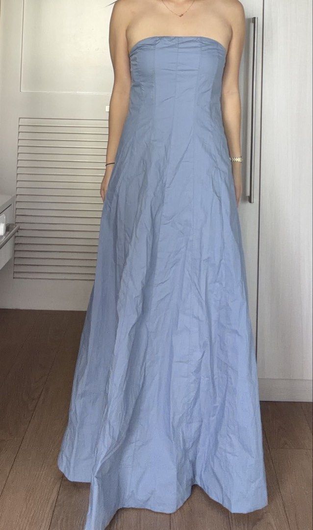Light Blue Tube Dress (Category: Dresses) located in Mandaluyong City. Submitted by closet.me (Listing ID 1464479434, Image 2). Description: .