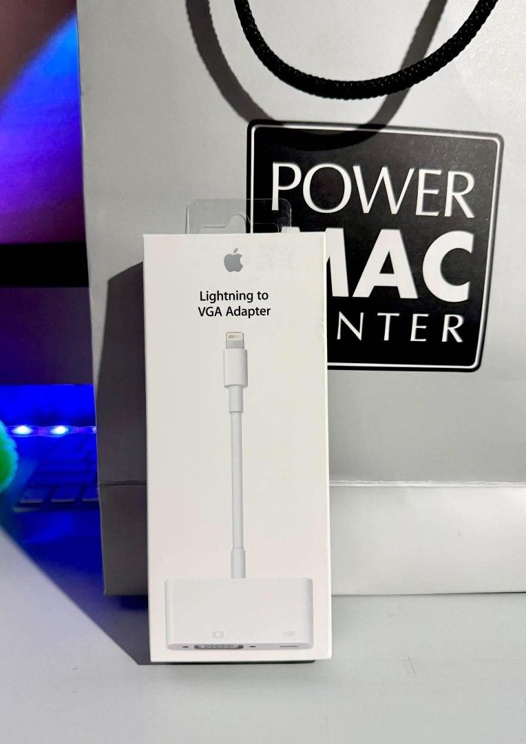 Lightning To VGA Adaptor Original (Category: Laptops & Notebooks) located in Antipolo. Submitted by mark_villalva007 (Listing ID 1466038286, Image 1). Description: Apple Lightning to VGA Adapter - 100% Original Apple Brand with Price Tag - Sealed & Brand New - 800 PHP Nalang po yan mga bossing ko. - Antipolo po location ko. Pwedeng Meetup, Lalamove, LBC, J&T Pag nasa malayo... Pm lang po kayo. Tnx.