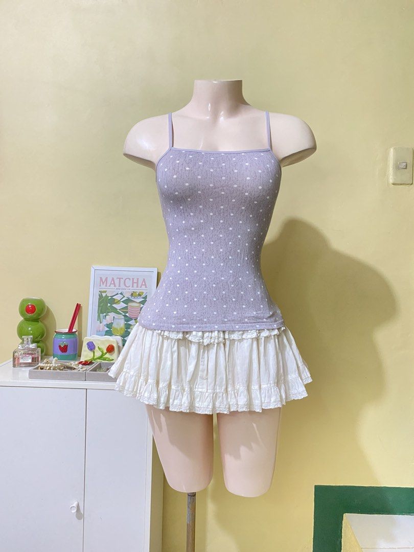 LILAC POLKA CAMI TOP (Category: Others Tops) located in Dasmarinas. Submitted by hannah.oakph (Listing ID 1466017475, Image 1). Description: .