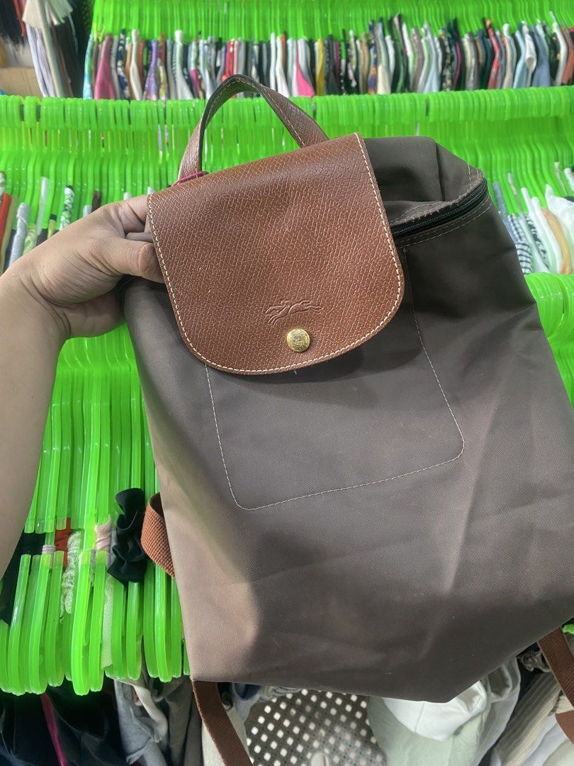 Longchamp backpack (Category: Backpacks) located in Legazpi City. Submitted by dimas_loot (Listing ID 1466059506, Image 3). Description: Thrifted Used.