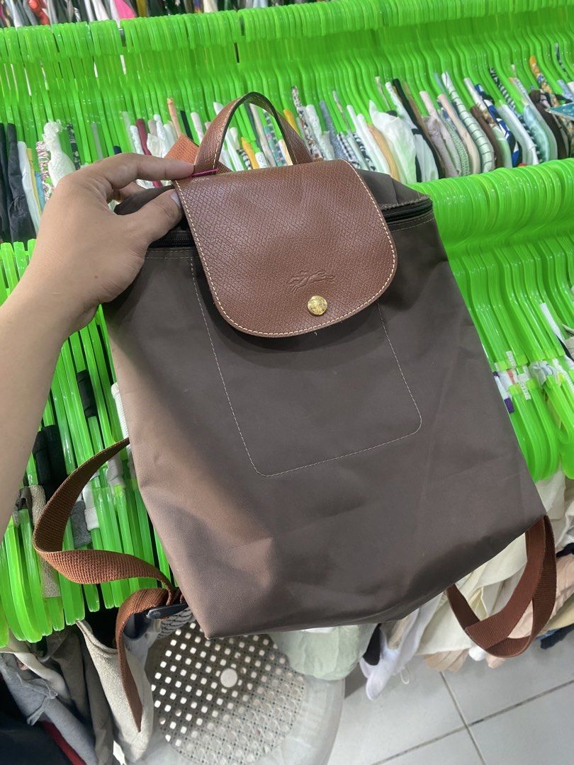Longchamp backpack (Category: Backpacks) located in Legazpi City. Submitted by dimas_loot (Listing ID 1466059506, Image 2). Description: Thrifted Used.