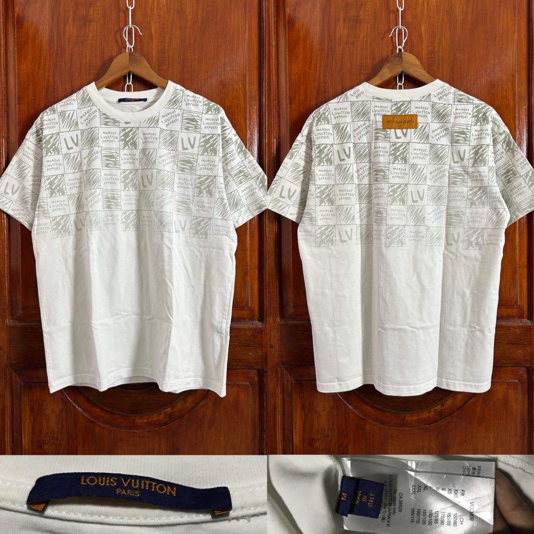 LOUIS VUITTON (Category: Tshirts & Polo Shirts ) located in Lingayen. Submitted by lacesteja15958 (Listing ID 1465963596, Image 1). Description: LOUIS VUITTON 🔥 DIMES: 21.5x27.5 SIZE: M ON TAG COLOR RATE: 9.8/10 EXCELLENT CONDITION MINE: 2499.