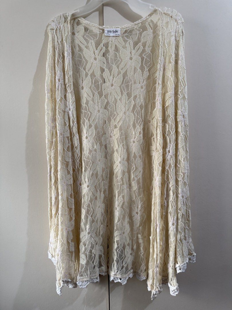 Love Sadie cover up (Category: Coats, Jackets and Outerwear) located in Makati City. Submitted by prebykris (Listing ID 1466136906, Image 2). Description: The perfect lace cover up for summer. Used twice..