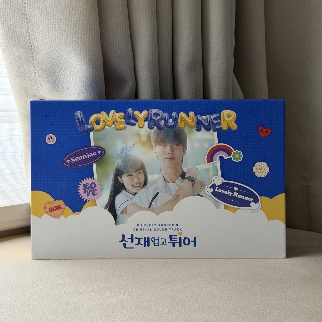 Lovely Runner OST (Audio CD) (Category: K-Wave Merchandise) located in Mabalacat. Submitted by philscabinet (Listing ID 1466053191, Image 1). Description: Condition: Like New, never been played Storage: Stored in plastic sleeve Note: Includes all inclusions EXCEPT Byeon Wooseok’s photocards Price may be negotiable. Just send a DM if interested. For Meet-ups Manila: Ayala Malls Manila Bay or PARQAL Mall Pampanga: Marquee Mall or The Infinity Angel