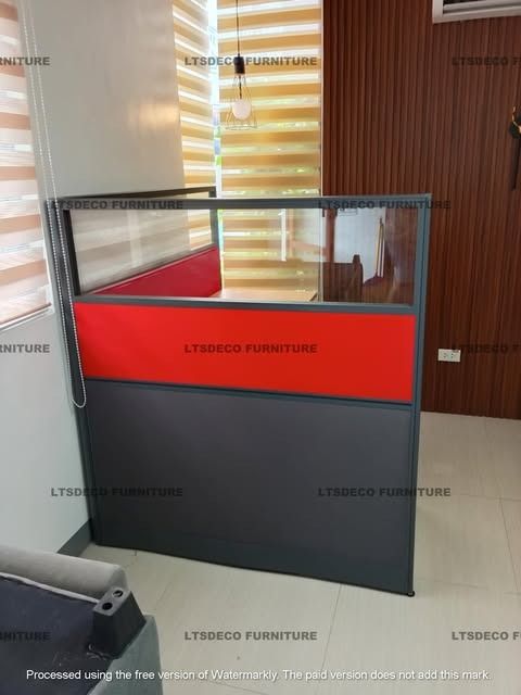 L-SHAPE WORKSTATION WITH GLASS OFFICE PARTITION (Category: Office Furniture & Fixtures) located in Quezon City. Submitted by cherry.ltsdeco (Listing ID 1466027520, Image 3). Description: LTSDECO Home and Office Furniture Trading MANUFACTURER • FABRICATOR • SUPPLIER Looking for office furniture, modular partitions, workstations, or customized furniture? We can help! LTSDECO Home and Office Furniture Trading is a trusted manufacturer, fabricator, a