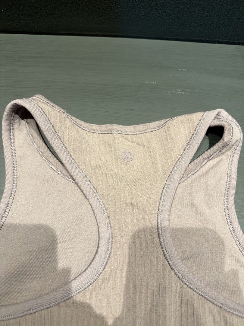 Lululemon EBB to Street Cami top (Category: Activewear) located in Makati City. Submitted by khzkg (Listing ID 1466051125, Image 2). Description: Size 8 in color Lotus Lavender (3rd picture for color reference) with padding Good condition 📍Pick-up location: Rockwell, Makati.