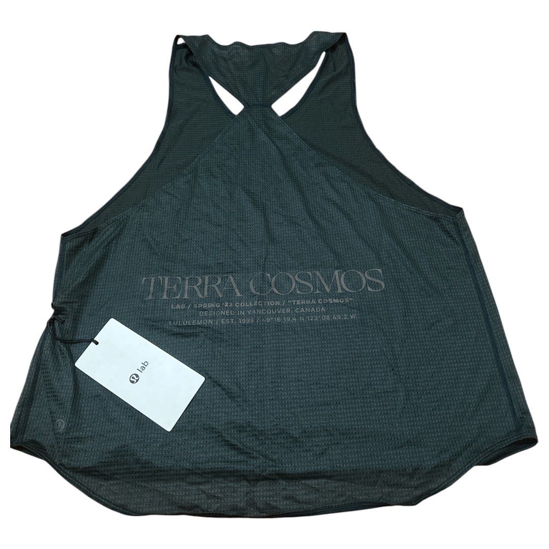 Lululemon LAB Grid Mesh Singlet *Graphic (Category: Activewear) located in Cavite. Submitted by finders_haven (Listing ID 1465981326, Image 3). Description: WIDTH: 20” LENGTH: 27” Brand new with tag Sweat-wicking Lightweight No-stink Zinc technology Relaxed fit, reflective detail.