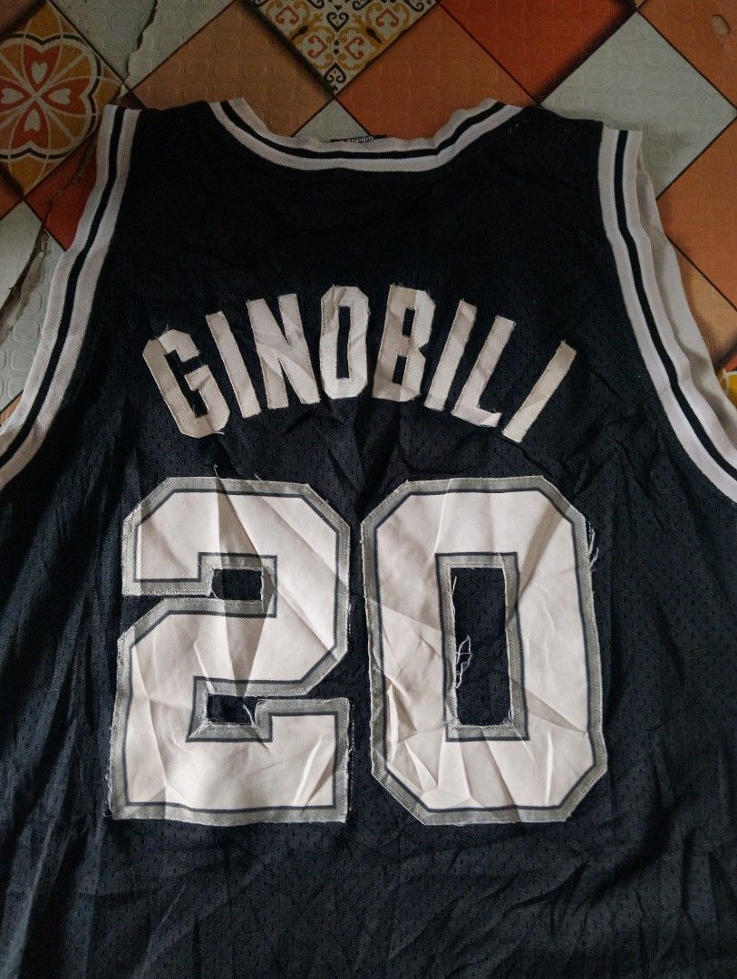 Manu Ginobili Jersey (Category: Tshirts & Polo Shirts ) located in Iloilo. Submitted by silverowl.f96a66 (Listing ID 1466095483, Image 2). Description: size XL need repair no other issues need repair.