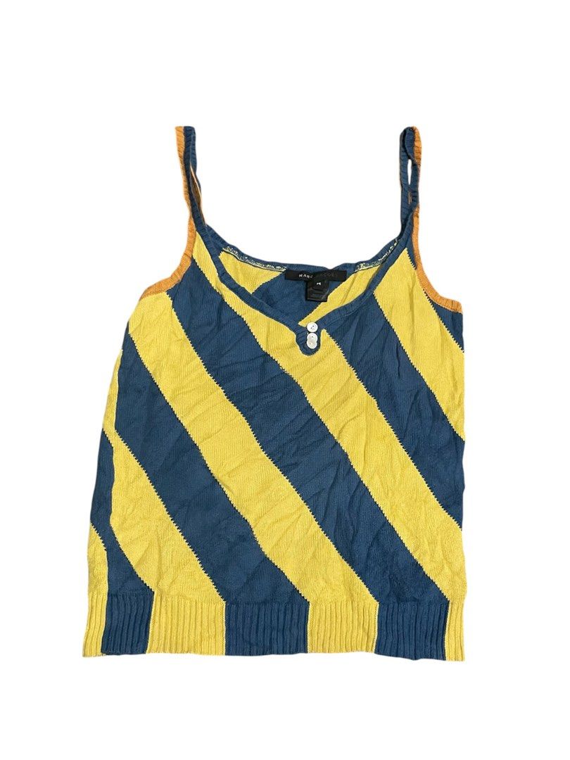 Marc Jacobs knit top (Category: Others Tops) located in Davao. Submitted by mj_designervintagecurator (Listing ID 1465969770, Image 1). Description: 📌In good condition 📌best fit small to med strechable 📌bust 30- length 23 inches.