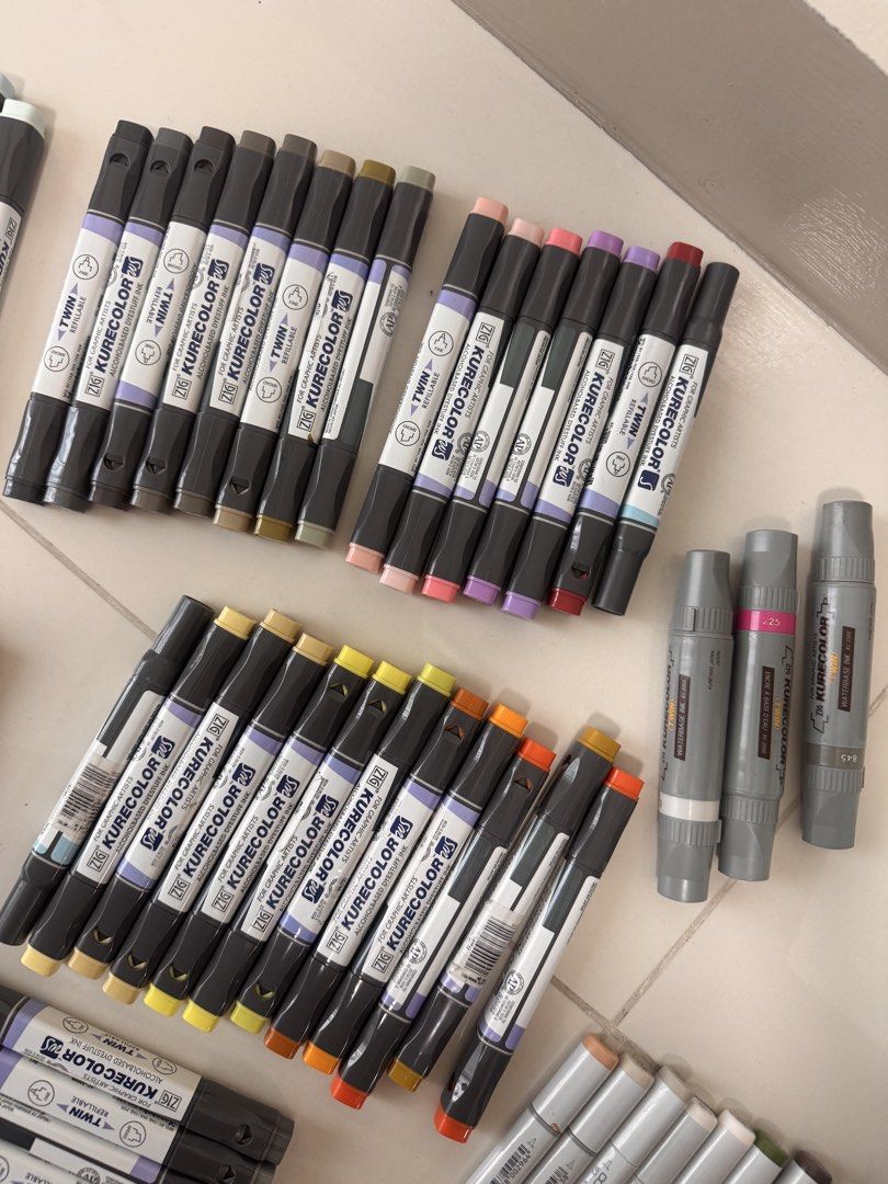 Markers and Drafting Materials (Category: Art & Prints) located in Paranaque City. Submitted by mandyalc.a8914 (Listing ID 1465998308, Image 1). Description: MARKERS AND DRAFTING MATERIALS SOLD AS A SET INCLUDES ALL ON PICTURES Selling as a set. Price may increase if you want to buy per brand. I won’t sell per color set since i just really need to let these go All markers were bought from Feb 2026-June 2026 all kurecolor, copic in good condition 