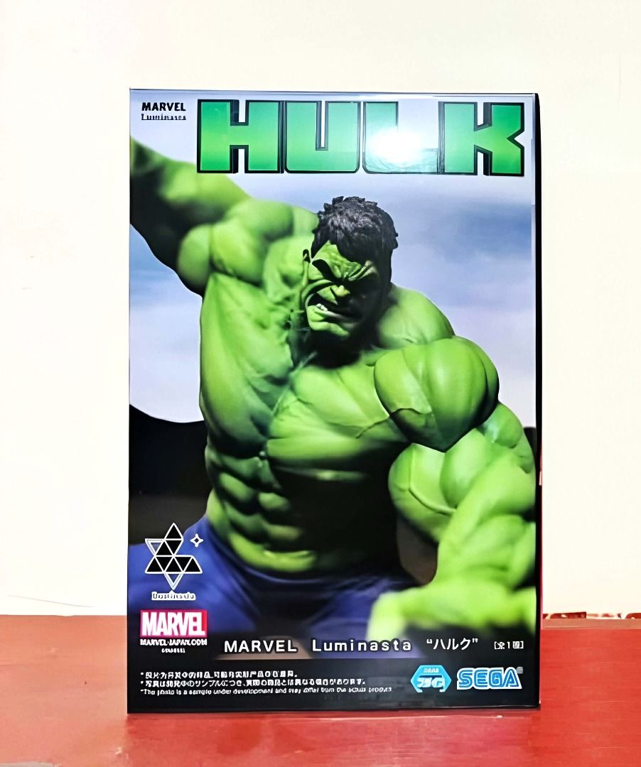 Marvel Luminasta Hulk Sega Figure (Category: Action & Battle Toys) located in Cebu City. Submitted by comicare (Listing ID 1465953975, Image 1). Description: Please take the time to READ: HULK Marvel Luminasta SEGA 1.5k 📌 photo of actual item posted 📌 brand new (BIB) 📌 fixed price 📌 payment 1st before shipping 📌 location is in Cebu City 📌 pm for more info ⛔ NO to pictures of the item with my name ⛔ NO to UNRESPONSIVE BUYERS ⛔ PASS muna sa m