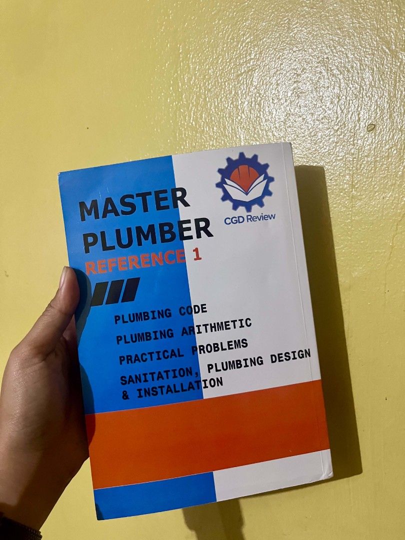 Master Plumber Reference 1 Book (Category: Textbooks) located in Silay City. Submitted by rje16 (Listing ID 1466111954, Image 2). Description: FOR SALE: CGD Review – Master Plumber Reference 1 📚 📖 Edition: 1st Edition ✨ Condition: New / Unused 📌 Reason for selling: I accidentally have a 2nd copy of the book. 💰 Price: ₱550.00 (negotiable) 📍 Location: Silay City, Negros Occidental 📦 Meet-up or shipping available (Shipping fee c/o buyer) Perfe