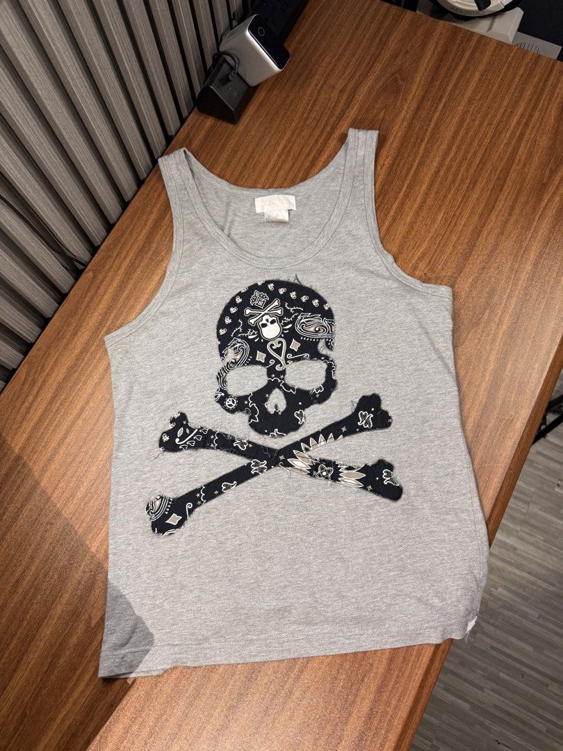 Mastermind Japan (Category: Activewear) located in Bulacan. Submitted by jomar_0705 (Listing ID 1466151097, Image 2). Description: Mastermind Japan Tanktop Medium on tag W18 L25.5 As new No issue.