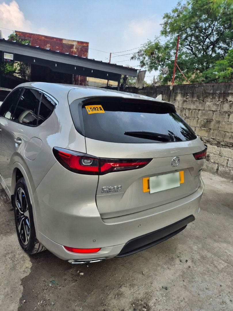 Mazda CX-60 CX-60 Auto (Category: Used Cars) located in Paranaque City. Submitted by jagggg (Listing ID 1466154835, Image 1). Description: Mazda CX-60 Hybrid | Gas Platinum Quartz 2024 Model 3.3L 8AT Automatic transmission 6-cylinder gas engine 13.6K Mileage Casa Maintained First Owner No issues Complete and Clean Papers ₱2.4M negotiable 📍Location : Parañaque City | Las Piñas City.