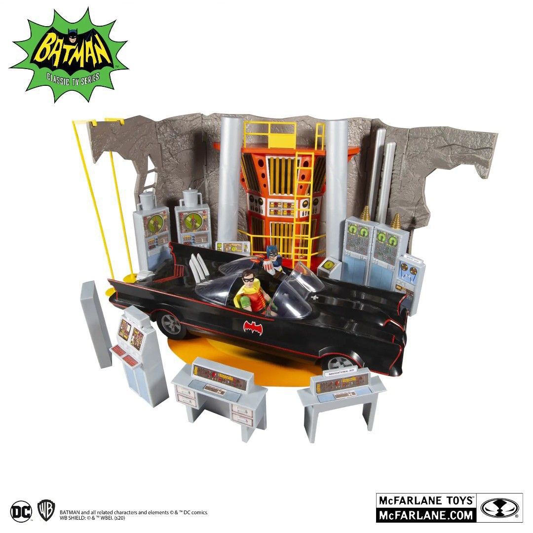 McFarlane DC Retro BATMAN '66 6" Diorama Bundle (Category: Action & Battle Toys) located in Paranaque City. Submitted by AirplanesTrainsAutomobilesATBP (Listing ID 1466095531, Image 1). Description: Want to see more of my listings? Just click my username above.☝️ DESCRIPTION: > ITEM: McFarlane DC Retro CLASSIC TV SERIES BATMAN 1966 6" Scale Action Figures + Vehicle + Diorama Bundle. Set consists of the following: 1. Batman 2. Robin the Boy Wonder