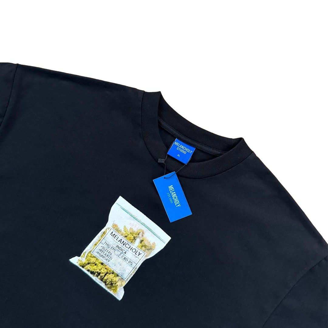 Melancholy Studio “Good Time” Tee (Category: Tshirts & Polo Shirts ) located in Manila. Submitted by 1428.collective (Listing ID 1465990328, Image 3). Description: Melancholy Studio “Good Time” Tee size: Small - 2XL Brandnew w/ ziplock & Free Stickers 850 each + Shipping 📍North Caloocan.