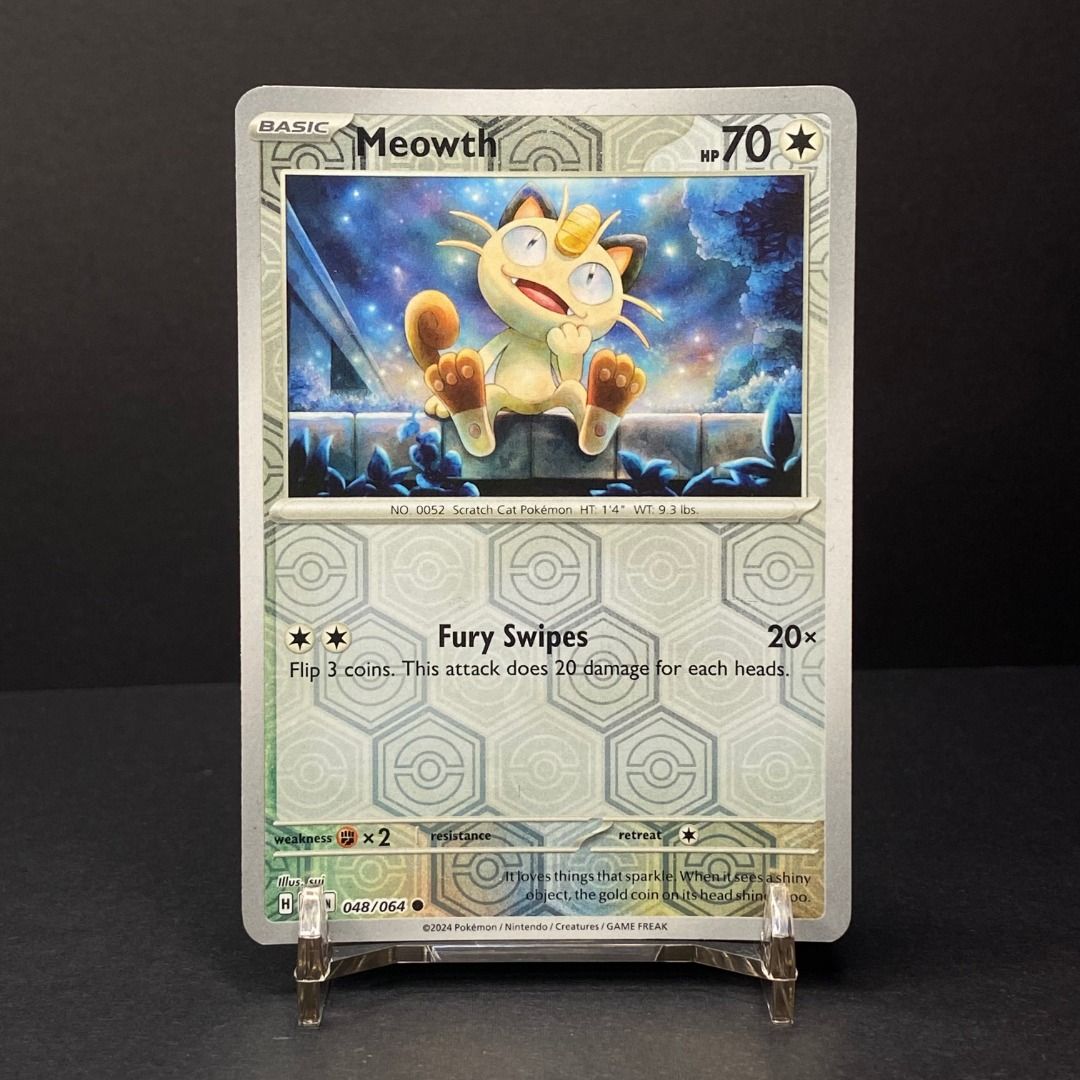 Meowth 048/064 Common (Category: Raw Singles) located in Pasig City. Submitted by precycled_ (Listing ID 1466042349, Image 1). Description: Condition : NM-LP . . . ‼️BUY AT YOUR OWN RISK ❗Payment First Basis 📌Be 100% SURE before submitting the form 📌1 DAY Reservation ONLY! ❌No Pick-up / No Meet up ❌No RETURN / EXCHANGE ❌No RUSH ❌No CANCELLATIONS ❌Don't BUY our products if you are flaw conscious ⚠️Seller is NOT liable for any damage or loss duri