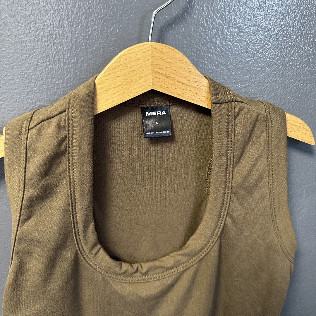 Mera (Gia) Double Lining Sando Top (Category: Others Tops) located in Baliuag. Submitted by love.jiji (Listing ID 1465982083, Image 2). Description: Mera (Gia) Double Lining Sando Top Size: Large (Runs small, recommended for S-M girlies) ₱60 📍Bulacan.