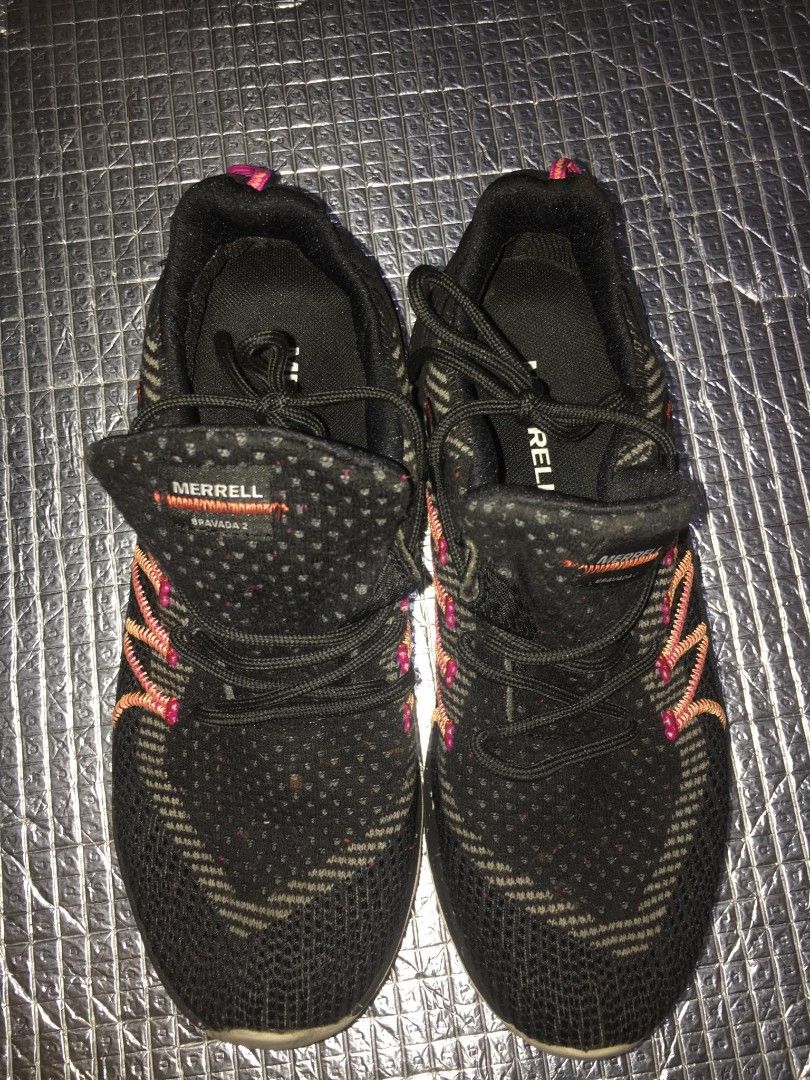 MERRELL: Bravada 2 WP (Fuchsia) (Category: Sneakers) located in Quezon City. Submitted by thriftyzx (Listing ID 1466096334, Image 1). Description: MERRELL: Bravada 2 WP (Fuchsia) Size: 8 Condition: 9.5/10 No issue Excellent Condition No heel and toe drag, No seps 1699+SF Location: QC.