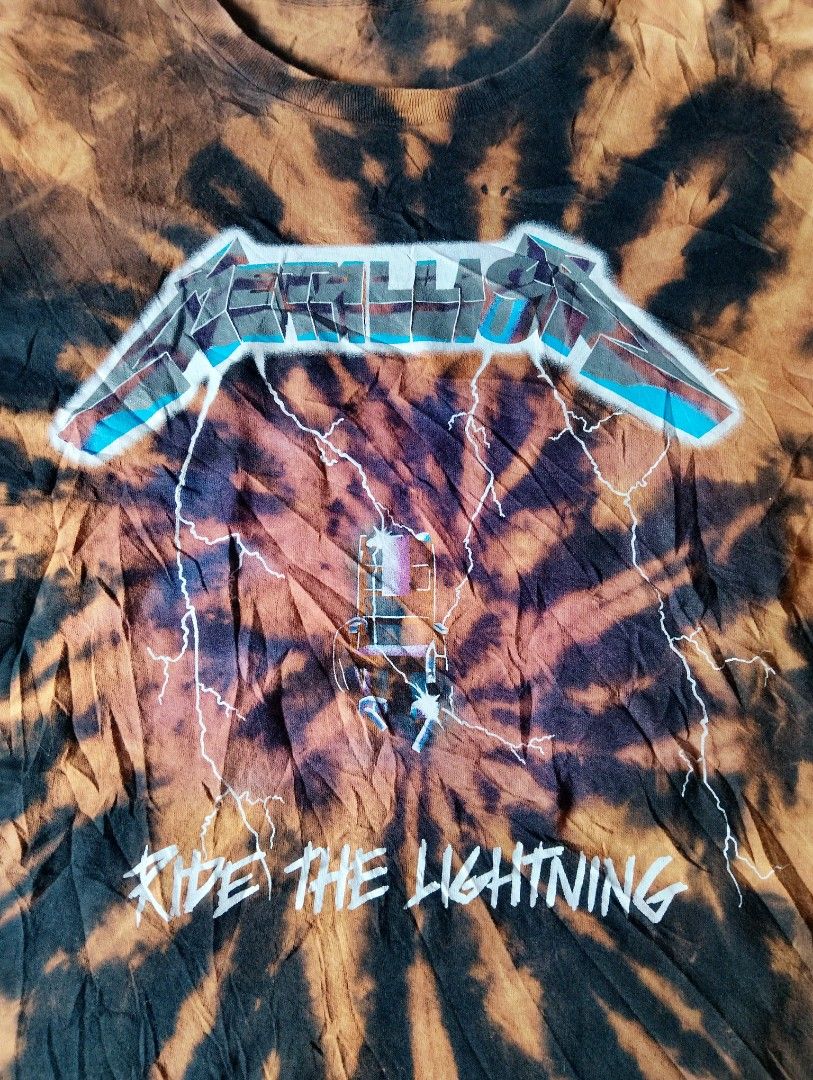 Metallica tie dye shirt (Category: Tshirts & Polo Shirts ) located in Iloilo. Submitted by silverowl.f96a66 (Listing ID 1466099798, Image 2). Description: size L 28x22 excellent condition.