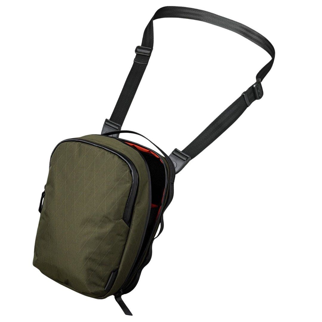 Alpaka Metro Sling Max (Category: Sling Bags) located in Cainta. Submitted by vnty.thrift (Listing ID 1465983806, Image 1). Description: Apaka Metro Sling Max 🎨 Color: Olive Green 👝 Material: X-Pac VX42, water-repellent fabric; 💸 Selling only for: ₱3,500 (orig price: $89) 📝 Condition & Notes: • Actual photos posted • No issues with original tags • Used only a few times • 100% original & authentic Alpaka 📍 Location: Cainta, Rizal 🚚 Pickup or