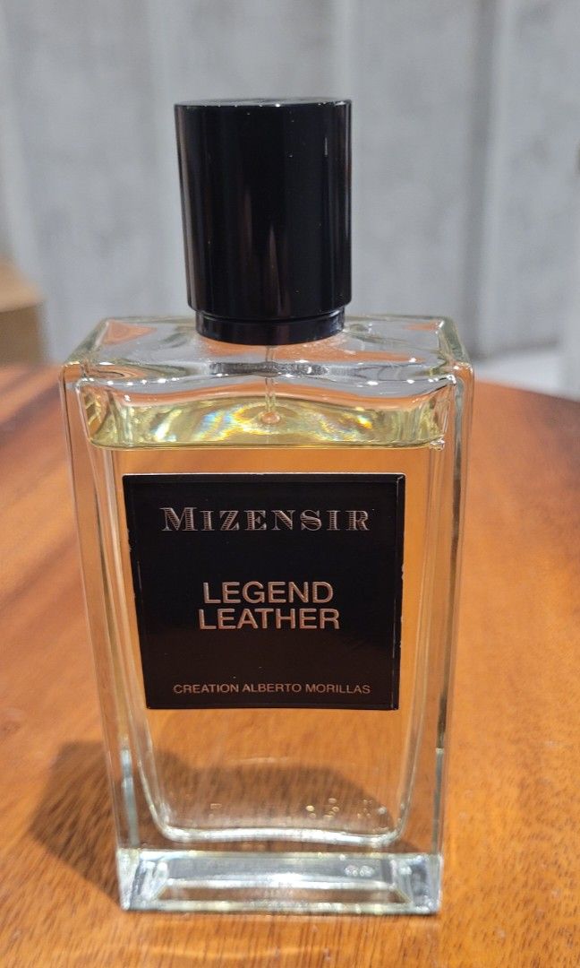 Mizensir Legend Leather 100ml (Category: Fragrance & Deodorants) located in San Juan City. Submitted by sniffandstyle (Listing ID 1465963430, Image 1). Description: Used in almost new condition complete with box Aromatic fresh take on leather Mandaluyong location.